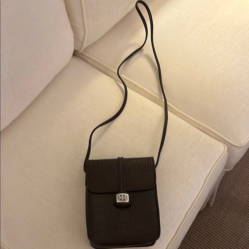 Elegant Brown Crossbody Bag